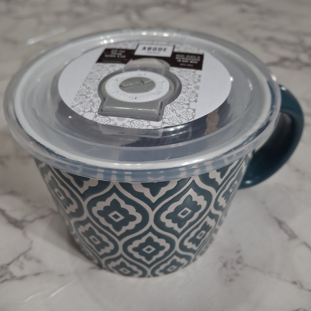 ABODE Teal Container with Lid